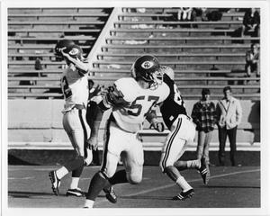 Primary view of object titled '[North Texas Football Game Against Wichita State University, 1970]'.
