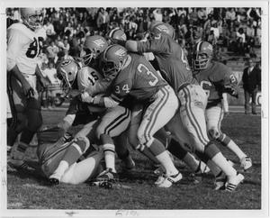 Primary view of object titled '[North Texas Football Game Against Wichita State University, 1973]'.