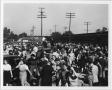 Photograph: [North Texas Homecoming, Denton Depot, 1941]