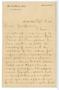 Thumbnail image of item number 1 in: '[Letter from Chester W. Nimitz to his Grandfather, April 18, 1900]'.