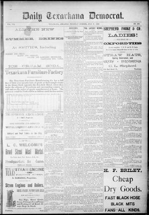 Daily Texarkana Democrat. (Texarkana, Ark.), Vol. 8, No. 299, Ed. 1 Thursday, July 21, 1892