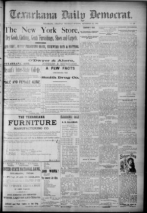 Texarkana Daily Democrat. (Texarkana, Ark.), Vol. 9, No. 39, Ed. 1 Thursday, September 22, 1892