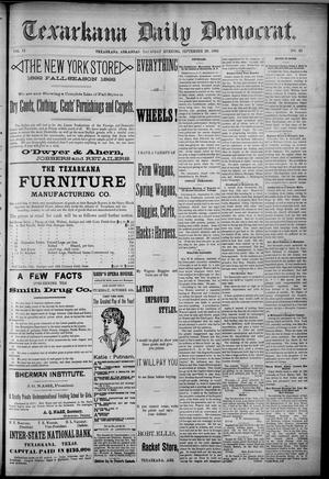 Texarkana Daily Democrat. (Texarkana, Ark.), Vol. 9, No. 45, Ed. 1 Thursday, September 29, 1892