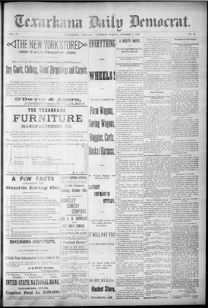 Texarkana Daily Democrat. (Texarkana, Ark.), Vol. 9, No. 53, Ed. 1 Saturday, October 8, 1892