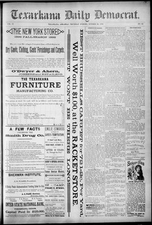 Texarkana Daily Democrat. (Texarkana, Ark.), Vol. 9, No. 62, Ed. 1 Thursday, October 20, 1892