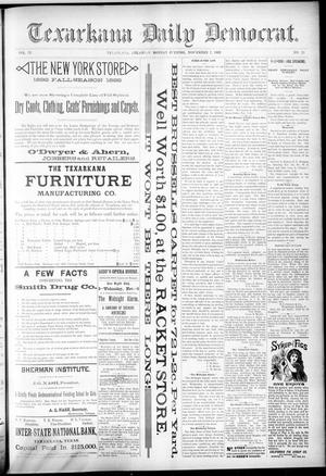 Texarkana Daily Democrat. (Texarkana, Ark.), Vol. 9, No. 78, Ed. 1 Monday, November 7, 1892
