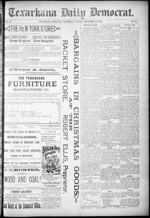 Texarkana Daily Democrat. (Texarkana, Ark.), Vol. 9, No. 117, Ed. 1 Thursday, December 22, 1892