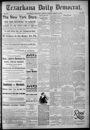 Texarkana Daily Democrat. (Texarkana, Ark.), Vol. 9, No. 186, Ed. 1 Tuesday, March 14, 1893