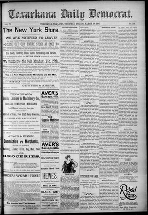 Texarkana Daily Democrat. (Texarkana, Ark.), Vol. 9, No. 188, Ed. 1 Thursday, March 16, 1893