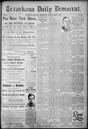 Texarkana Daily Democrat. (Texarkana, Ark.), Vol. 9, No. 205, Ed. 1 Wednesday, April 5, 1893