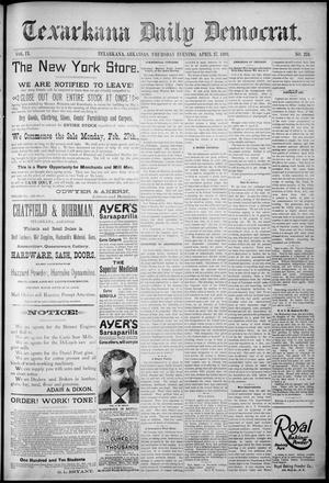 Texarkana Daily Democrat. (Texarkana, Ark.), Vol. 9, No. 224, Ed. 1 Thursday, April 27, 1893