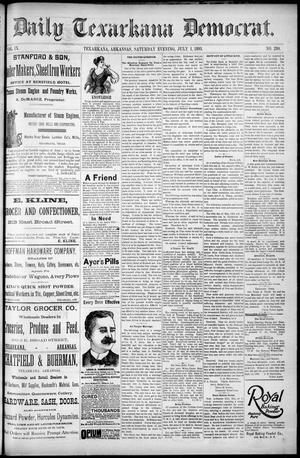 Daily Texarkana Democrat. (Texarkana, Ark.), Vol. 9, No. 280, Ed. 1 Saturday, July 1, 1893