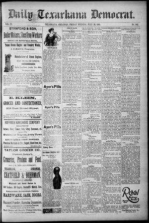 Daily Texarkana Democrat. (Texarkana, Ark.), Vol. 9, No. 302, Ed. 1 Friday, July 28, 1893