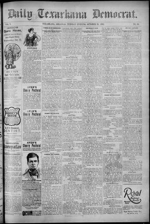 Daily Texarkana Democrat. (Texarkana, Ark.), Vol. 10, No. 66, Ed. 1 Tuesday, October 24, 1893