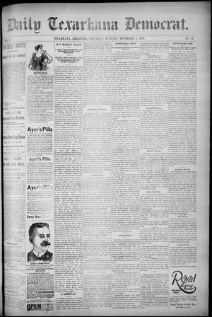 Daily Texarkana Democrat. (Texarkana, Ark.), Vol. 10, No. 76, Ed. 1 Saturday, November 4, 1893