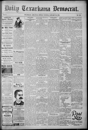 Daily Texarkana Democrat. (Texarkana, Ark.), Vol. 10, No. 131, Ed. 1 Monday, January 29, 1894