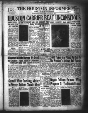 The Houston Informer and Texas Freeman (Houston, Tex.), Vol. 15, No. 36, Ed. 1 Saturday, January 27, 1934