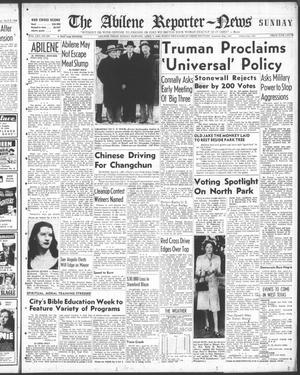 The Abilene Reporter-News (Abilene, Tex.), Vol. 65, No. 290, Ed. 1 Sunday, April 7, 1946