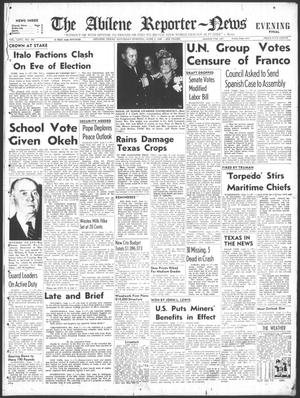 The Abilene Reporter-News (Abilene, Tex.), Vol. 66, No. 343, Ed. 2 Saturday, June 1, 1946
