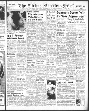 The Abilene Reporter-News (Abilene, Tex.), Vol. 65, No. 357, Ed. 2 Saturday, June 15, 1946