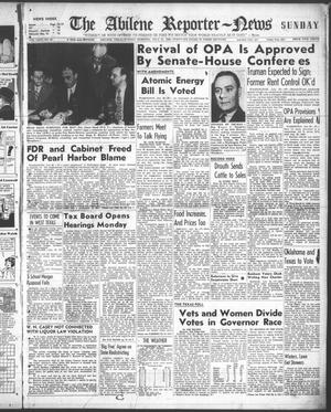 The Abilene Reporter-News (Abilene, Tex.), Vol. 66, No. 34, Ed. 1 Sunday, July 21, 1946