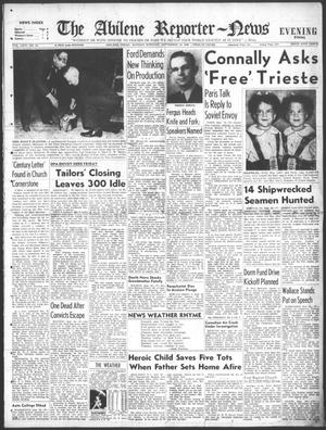 The Abilene Reporter-News (Abilene, Tex.), Vol. 66, No. 91, Ed. 2 Monday, September 16, 1946