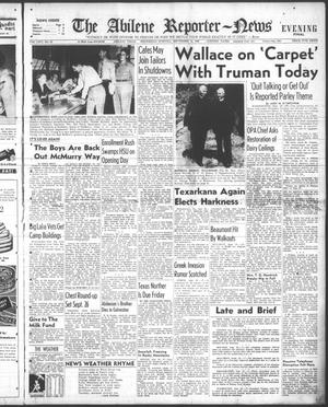 The Abilene Reporter-News (Abilene, Tex.), Vol. 66, No. 93, Ed. 2 Wednesday, September 18, 1946