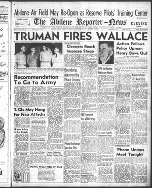 The Abilene Reporter-News (Abilene, Tex.), Vol. 66, No. 95, Ed. 2 Friday, September 20, 1946