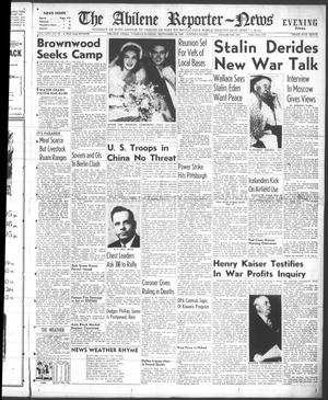 The Abilene Reporter-News (Abilene, Tex.), Vol. 66, No. 99, Ed. 2 Tuesday, September 24, 1946
