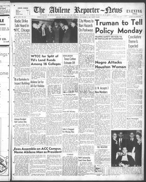 The Abilene Reporter-News (Abilene, Tex.), Vol. 66, No. 145, Ed. 2 Saturday, November 9, 1946
