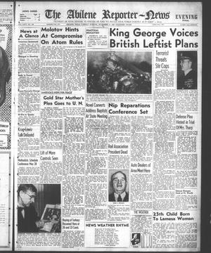 The Abilene Reporter-News (Abilene, Tex.), Vol. 66, No. 149, Ed. 2 Tuesday, November 12, 1946