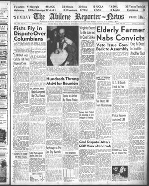 Primary view of object titled 'The Abilene Reporter-News (Abilene, Tex.), Vol. 66, No. 161, Ed. 1 Sunday, November 24, 1946'.