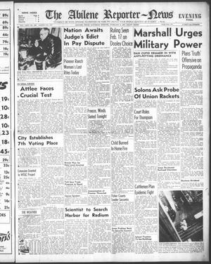 The Abilene Reporter-News (Abilene, Tex.), Vol. 66, No. 236, Ed. 2 Saturday, February 8, 1947