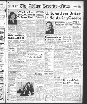 The Abilene Reporter-News (Abilene, Tex.), Vol. 66, No. 258, Ed. 1 Sunday, March 2, 1947