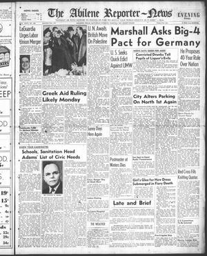 The Abilene Reporter-News (Abilene, Tex.), Vol. 66, No. 264, Ed. 2 Saturday, March 8, 1947