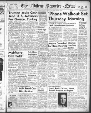 The Abilene Reporter-News (Abilene, Tex.), Vol. 66, No. 268, Ed. 2 Wednesday, March 12, 1947