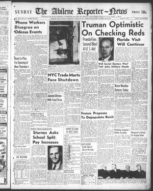 The Abilene Reporter-News (Abilene, Tex.), Vol. 66, No. 272, Ed. 1 Sunday, March 16, 1947