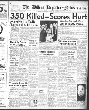 The Abilene Reporter-News (Abilene, Tex.), Vol. 66, No. 302, Ed. 2 Wednesday, April 16, 1947