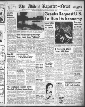 The Abilene Reporter-News (Abilene, Tex.), Vol. 66, No. 338, Ed. 2 Wednesday, June 18, 1947