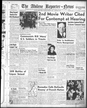 The Abilene Reporter-News (Abilene, Tex.), Vol. 67, No. 84, Ed. 2 Tuesday, October 28, 1947