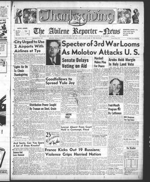 The Abilene Reporter-News (Abilene, Tex.), Vol. 67, No. 114, Ed. 2 Thursday, November 27, 1947