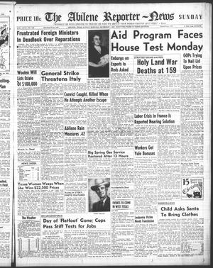 The Abilene Reporter-News (Abilene, Tex.), Vol. 67, No. 124, Ed. 1 Sunday, December 7, 1947