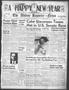 Thumbnail image of item number 1 in: 'The Abilene Reporter-News (Abilene, Tex.), Vol. 67, No. 147, Ed. 2 Thursday, January 1, 1948'.