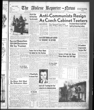 The Abilene Reporter-News (Abilene, Tex.), Vol. 67, No. 196, Ed. 2 Friday, February 20, 1948