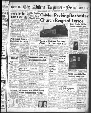 The Abilene Reporter-News (Abilene, Tex.), Vol. 67, No. 226, Ed. 1 Sunday, March 21, 1948