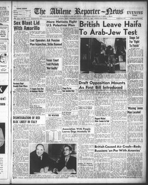 The Abilene Reporter-News (Abilene, Tex.), Vol. 67, No. 257, Ed. 2 Wednesday, April 21, 1948
