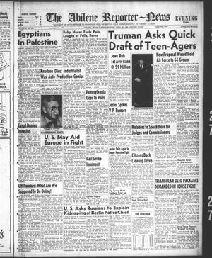 The Abilene Reporter-News (Abilene, Tex.), Vol. 67, No. 263, Ed. 2 Tuesday, April 27, 1948