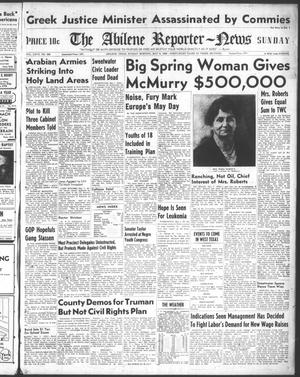 The Abilene Reporter-News (Abilene, Tex.), Vol. 67, No. 268, Ed. 1 Sunday, May 2, 1948