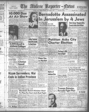The Abilene Reporter-News (Abilene, Tex.), Vol. 68, No. 39, Ed. 2 Friday, September 17, 1948