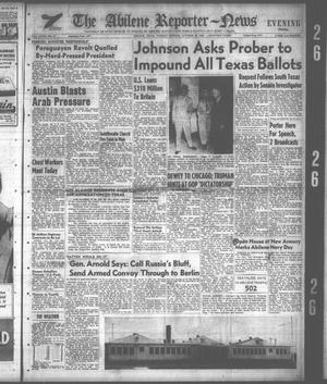 The Abilene Reporter-News (Abilene, Tex.), Vol. 68, No. 77, Ed. 2 Tuesday, October 26, 1948